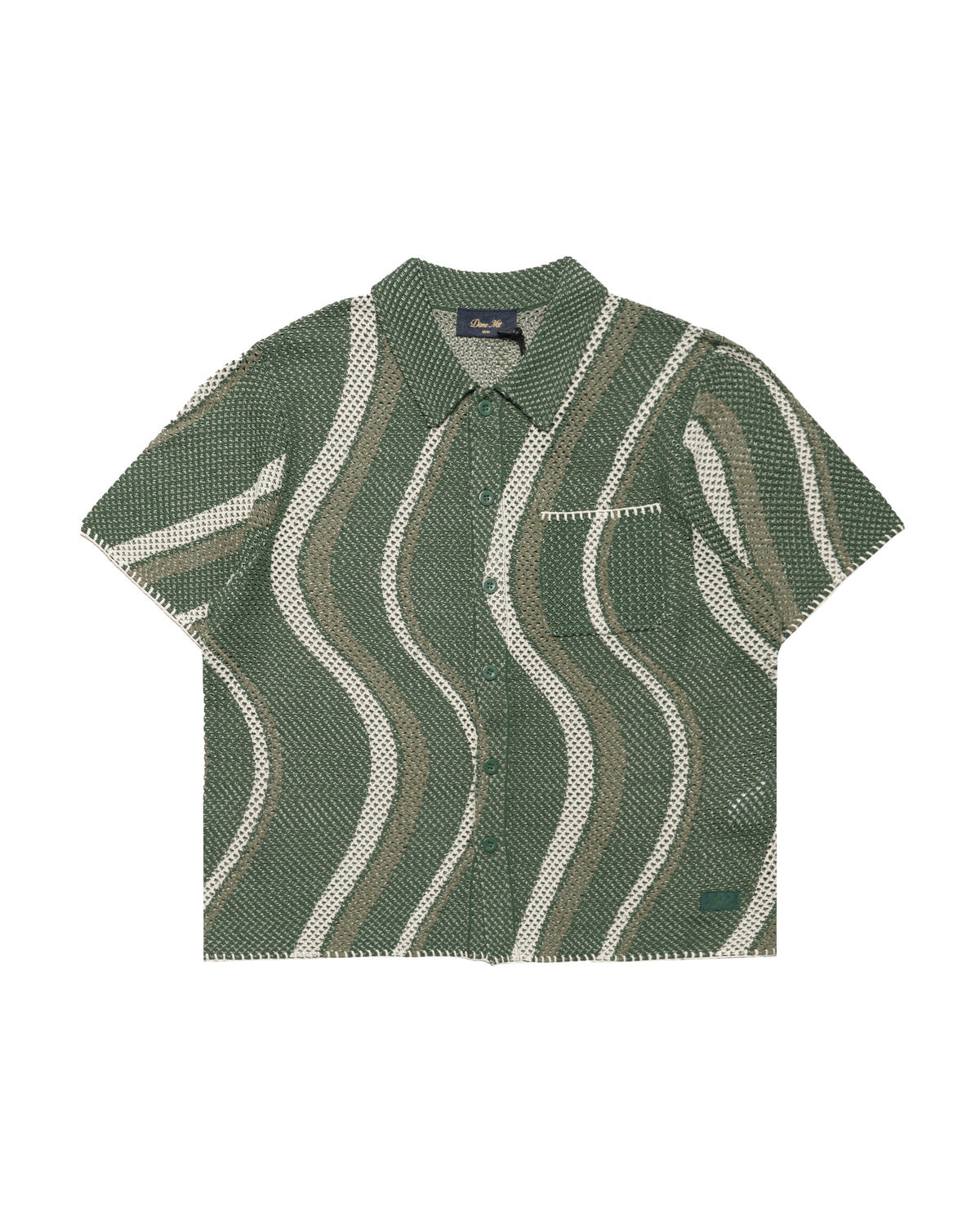 Dime Soleil Button Up Knit | DIMESU257GRN | AFEW STORE